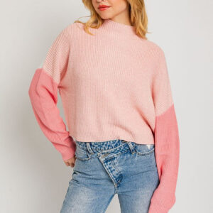 color-block-oversize-sweater