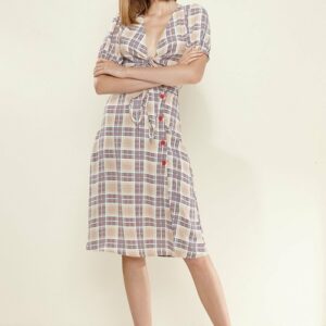 womens-multi-check-button-down-slit-skirt-in-multiplaid