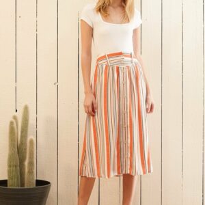 womens-multi-stripe-button-front-midi-skirt-in-rust-multi