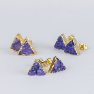 purple-triangle-druzy-earrings-gold-plated-earrings