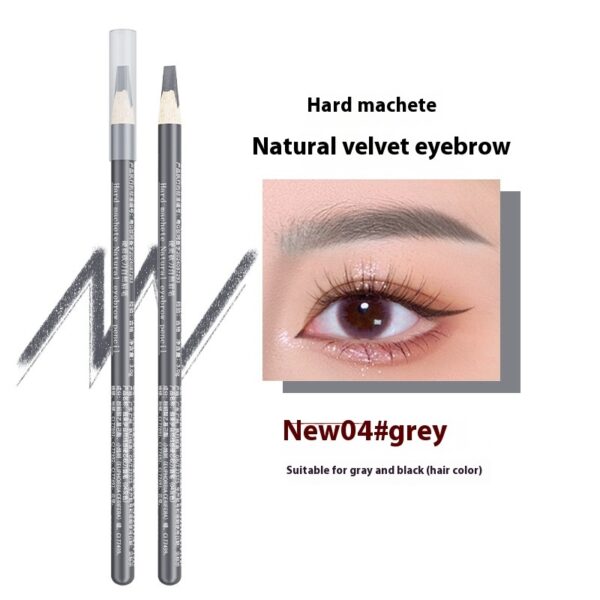 Hard Core Wild Eyebrow Pencil Waterproof And Sweatproof Distinct Look - Image 7