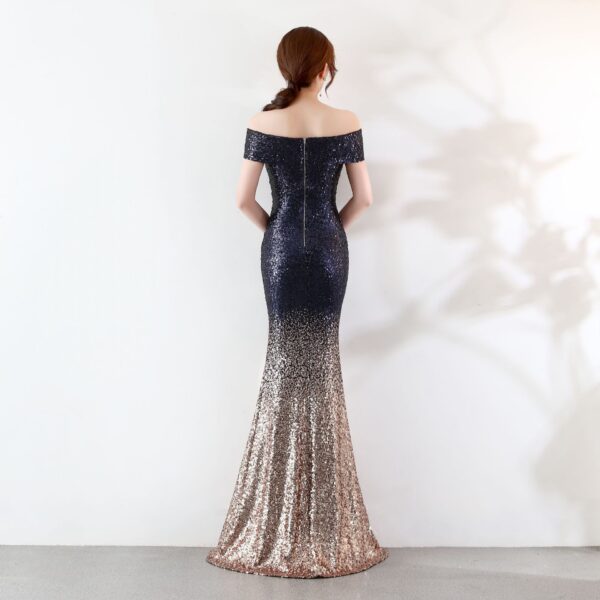 Birthday Party Dress Slimming Host Long Dress - Image 3