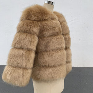 slim-short-faux-fox-fur-coat