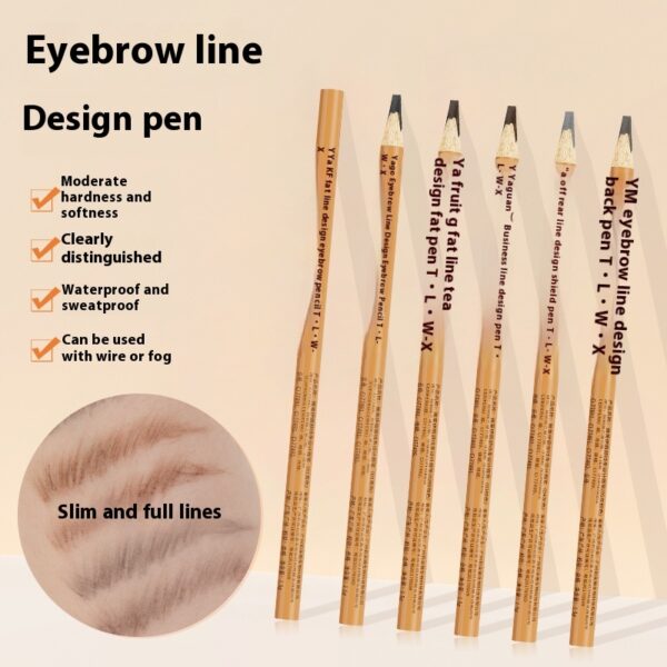 Positioning Eyebrow Pencil Eyebrow Line Design Pen Waterproof Anti-hemp Tattoo Embroidery For Teachers - Image 10