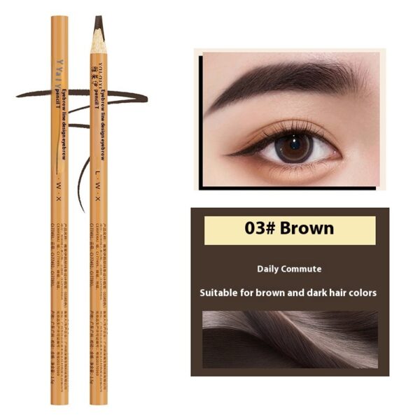 Positioning Eyebrow Pencil Eyebrow Line Design Pen Waterproof Anti-hemp Tattoo Embroidery For Teachers - Image 5