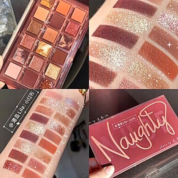 Makeup Palette 18 Color Eye Shadow Matte Bead Lazy Eye Shadow Palette - Image 2