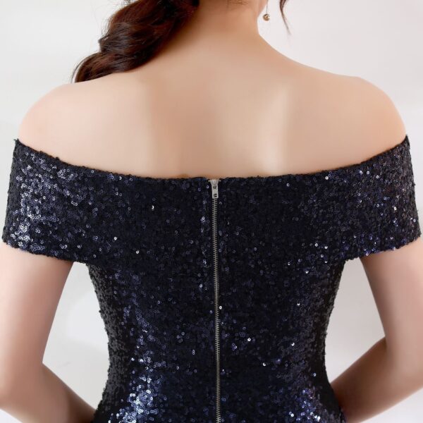 Birthday Party Dress Slimming Host Long Dress - Image 4