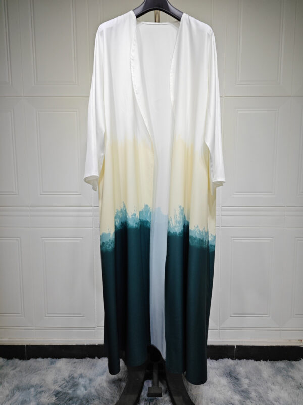Muslim Clothing Coat Tie-dyed Cloak - Image 7