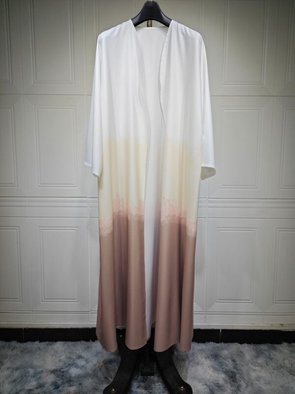Muslim Clothing Coat Tie-dyed Cloak - Image 9