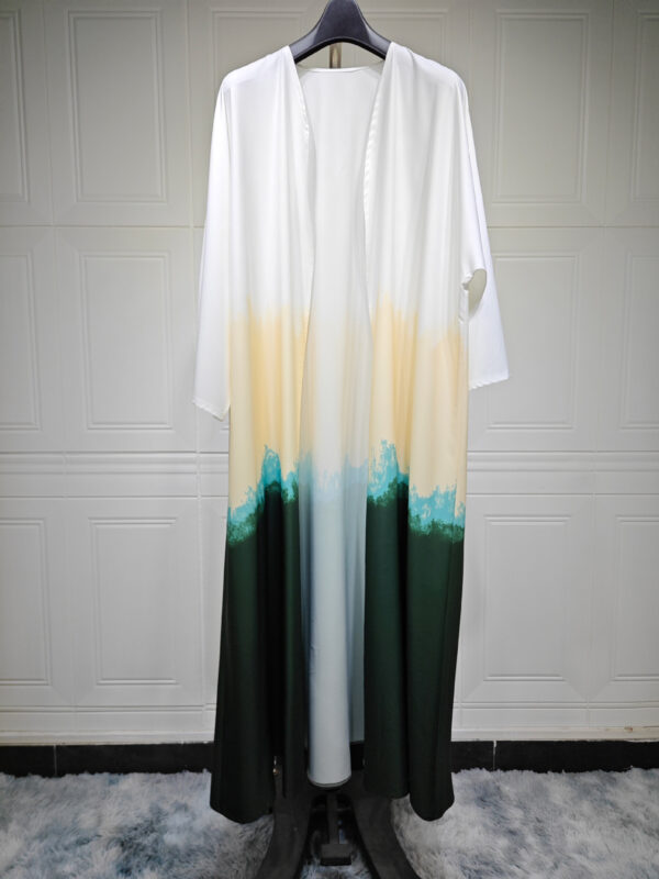 Muslim Clothing Coat Tie-dyed Cloak - Image 4