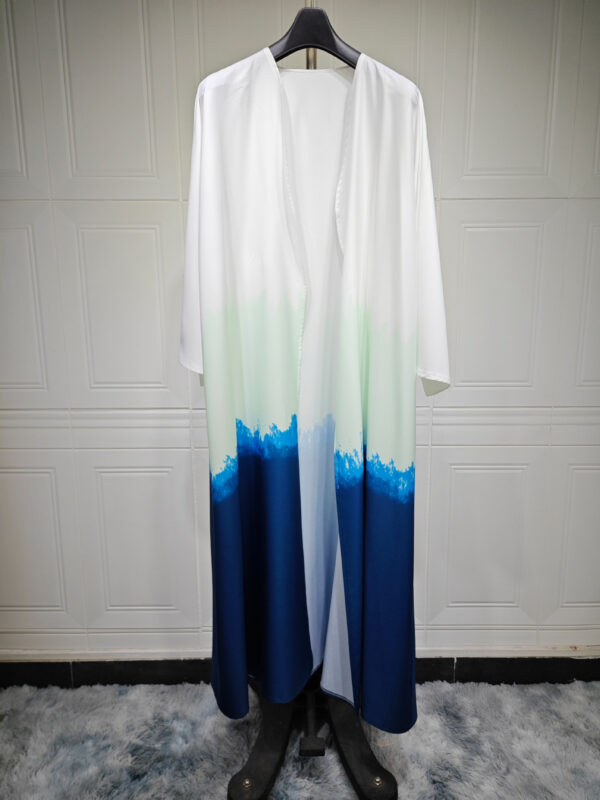 Muslim Clothing Coat Tie-dyed Cloak - Image 6