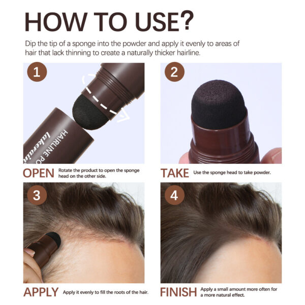 Hairline Powder Forehead Shadow Decoration Shading Powder - Image 9