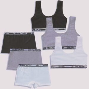 pure-cotton-solid-color-underwear-set
