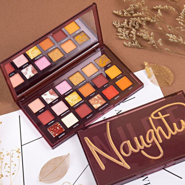 Makeup Palette 18 Color Eye Shadow Matte Bead Lazy Eye Shadow Palette - Image 4