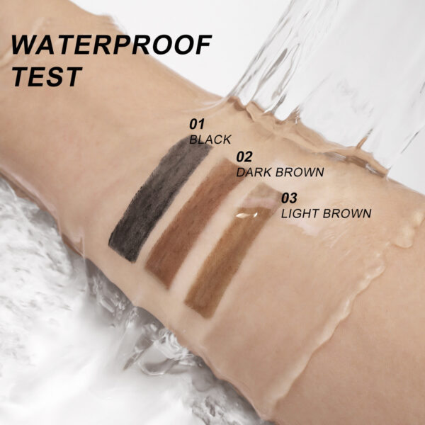 Fog Sense Three In One Eyebrow Pencil Waterproof Smear-proof - Image 3