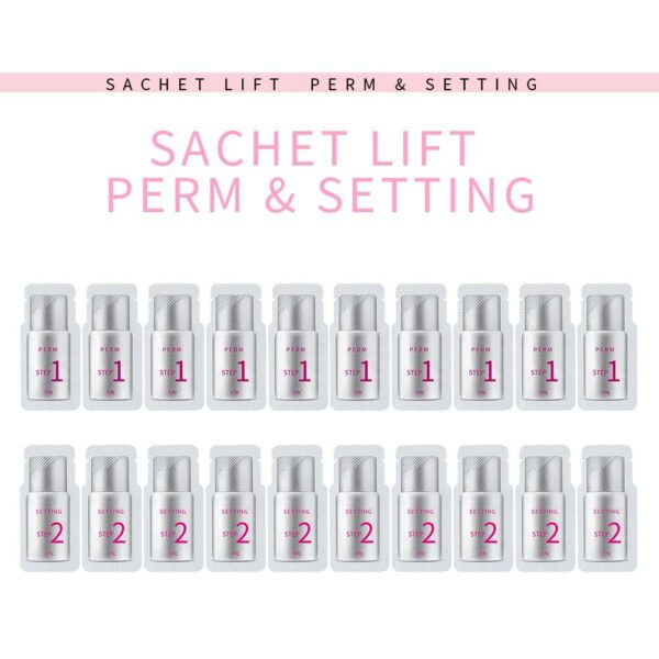 ICONSIGN 10 Pairs Pouch Eyelash Perm Lotion Lashes Lift Quick Perming 5 To 8 Minutes Beauty Makeup Tools - Image 6